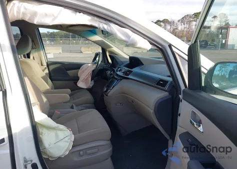 2014 Honda Odyssey Ex z USA, uszkodzony, nr VIN 5FNRL5H46EB109395